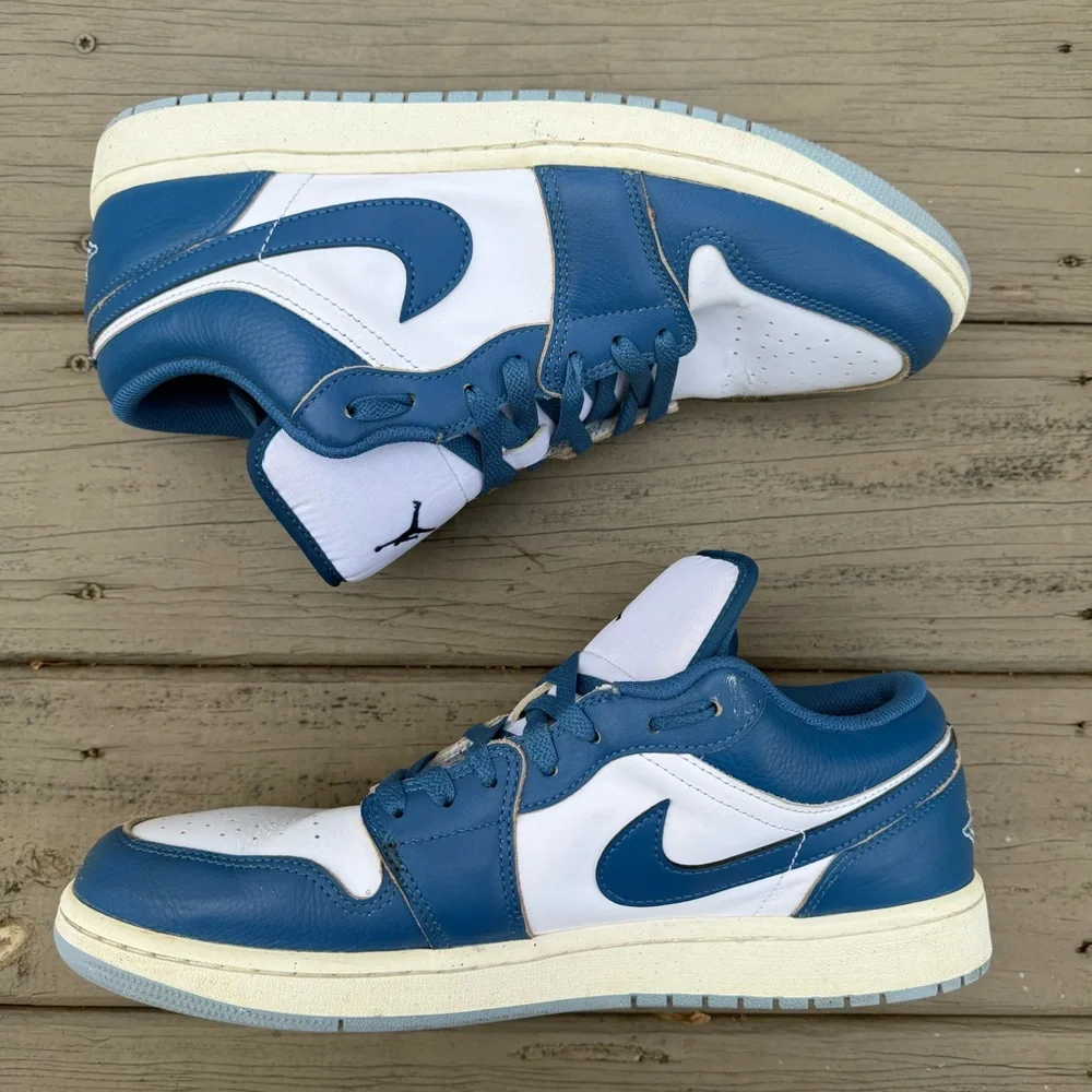 Nike Air Jordan 1 Low SE Industrial Blue Shoes FN5214-141 size 12